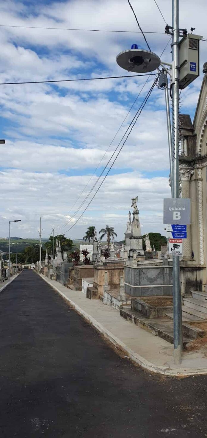 Cemitério Varginha Câmeras de segurança Cemitério Varginha Câmeras de segurança