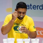 Melhor provador de café do mundo é de Três Pontas O Trespontano Dionatan de Almeida ganhou o título de Melhor Provador de Café do Mundo em competição em Chicago (EUA). Imagem de divulgação