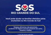 Cidade Universitária e colégios do Grupo Unis em Varginha estão arrecadando doações para o Rio Grande do Sul SOS Rio Grande do Sul