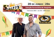 Arraiá da 5ª da Boa Música será com a dupla Luiz Lopes e Pedro Junior 5ª da Boa Música Luiz Lopes Pedro Junior