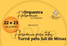 Orquestra Filarmônica de Varginha faz sua primeira Turnê pelo Sul de Minas Orquestra Filarmonica de Varginha Conserto Sul de Minas