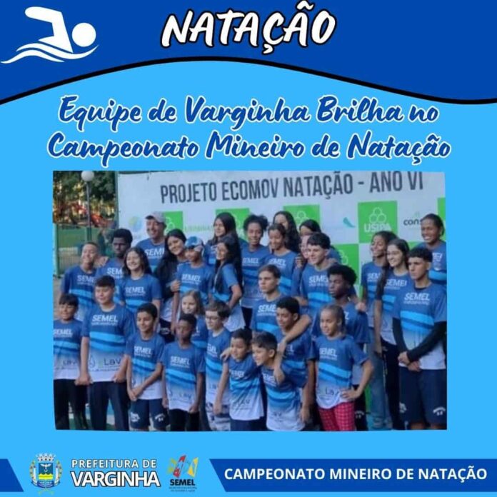 equipe natação varginha