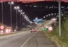 Obras de iluminação da Avenida do Contorno são concluídas iluminação pública avenida do contorno