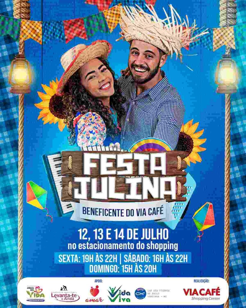 festa julina shopping