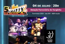 Banda Faces se apresenta na 5ª da Boa Música nesta quinta