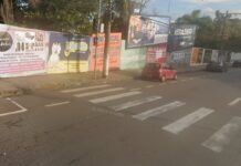 Prefeitura de Varginha faz comunicado proibindo anúncios no muro do VTC Muro VTC Vrginha