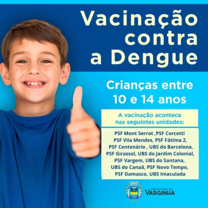 vacina-dengue-varginha Vacinação Dengue Varginha