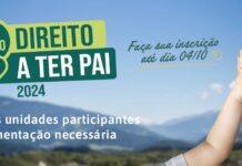Inscrições para o Mutirão Direito a Ter Pai 2024 terminam hoje Mutirão Direito a Ter Pai 2024