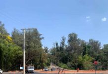 Nova Rotatória está sendo finalizada em Varginha nova rotatória próxima ao Ginásio do Marcão