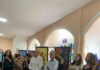 Prefeito Vérdi participa da abertura da Exposição de Artes do Colégio Batista Prefeito Vérdi visita exposição de arte