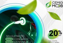 Proprietários de veículos elétricos terão desconto na conta de luz Cemig MOB veículos elétricos conta de luz