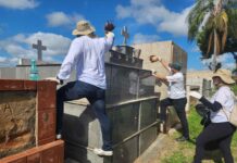 Cemitérios de Varginha são preparados para receber visitas no Dia de Finados, veja a programação Cemitério municipal varginha finados
