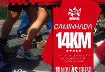 Caminhada da Semel acontece nesta segunda Caminhada Semel