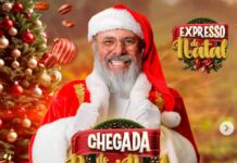 Papai Noel chega ao shopping nesta sexta-feira (15) papai noel shopping