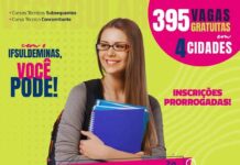 IFSULDEMINAS prorroga inscrições em Cursos Técnicos gratuitos com início em 2025 IFSULDEMINAS Cursos Técnicos gratuitos 2025