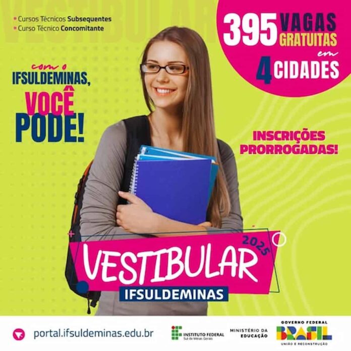 IFSULDEMINAS Cursos Técnicos gratuitos 2025 IFSULDEMINAS Cursos Técnicos gratuitos 2025