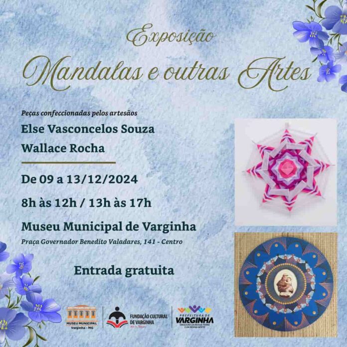 Exposição de Mandalas acontece no Museu Municipal de Varginha