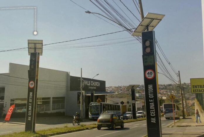 nova-lombada-eletronica-varginha Prefeitura de varginha instala mais uma Lombada Eletrônica