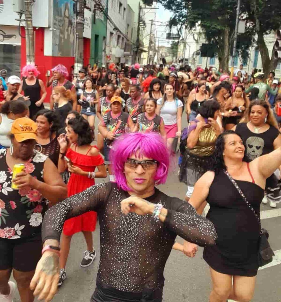 Ensaião do Bloco Viúvas Virgens em Varginha.