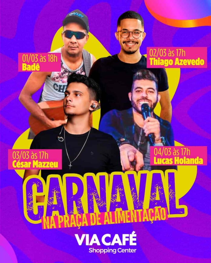 Carnaval carnaval shopping varginha