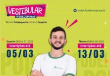 Última chance: IFSULDEMINAS tem vagas abertas em Cursos Superiores e Técnicos gratuitos cursos superiores técnicos gratuitos