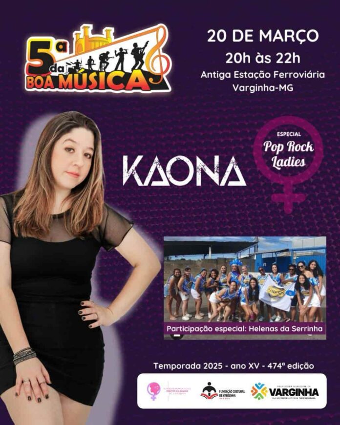 5-boa-musica-kaona 5ª da Boa Música mês das mulheres banda Kaona