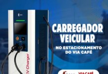 Shopping inaugura estações para carregamento de veículos elétricos nesta quarta em Varginha Shopping inaugura estações para carregamento de veículos elétricos, iniciativa pioneira realizada em parceria com a empresa Coletek em Varginha.