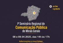 Minas recebe Seminário online gratuito sobre Comunicação Pública O 1º Seminário Regional de Comunicação Pública de Minas Gerais online gratuito
