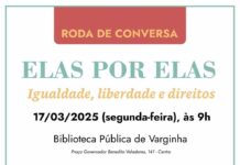 Biblioteca Pública de Varginha recebe roda de conversa “Elas por elas: igualdade, liberdade e direitos” Biblioteca Pública de Varginha recebe roda de conversa “Elas por elas: igualdade, liberdade e direitos”