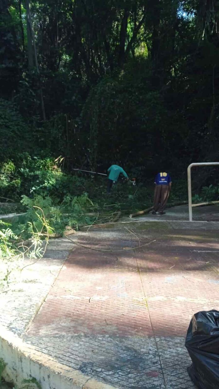 mina Atenção: A Prefeitura de Varginha pede para que as pessoas não **vão** até a Mina do Bairro Campos Elíseos hoje.