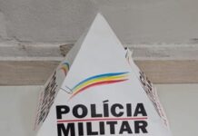 PM apreende arma de fogo enterrada em terreno baldio no bairro Santa Luiza arma de fogo