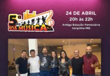 Hoje tem 5ª da Boa Música com a Banda Conexão7 Conexão7