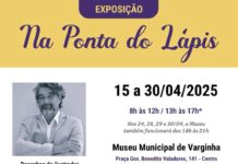 Exposição “Na Ponta do Lápis” começa na próxima semana no Museu Municipal Cartaz exposição “Na Ponta do Lápis