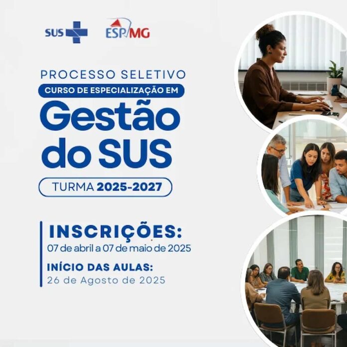 pos-graduacao-gestao-sus-saude Especialização curso de pós-graduação gratuita saúde