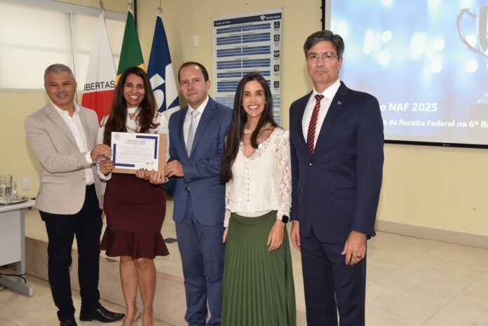 senac-varginha-certificado-naf (3) NAF do Senac em Varginha é premiado pela Receita Federal