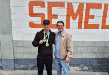 Atleta da SEMEL é campeão brasileiro de natação e coloca Varginha no topo do pódio nacional Jovem nadador Airton Pacífico conquista ouro nos 100m livre e borboleta no Campeonato Brasileiro Juvenil.