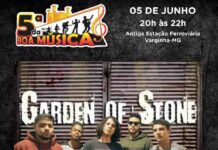 Garden of Stone revive o grunge dos anos 90 hoje na 5ª da Boa Música Garden of Stone 5ª da Boa Música