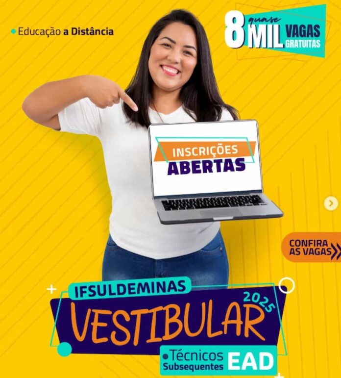 cursos-tecnicos-gratuitos-ead-2025 Cursos Técnicos Gratuitos EaD 2025: IFSULDEMINAS abre 7.850 vagas