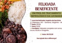 Feijoada beneficente em Varginha: ajude a arrecadar fundos para o tratamento da Lucimara feijoada beneficente