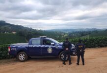 Guarda Municipal de Varginha intensifica patrulhamento na zona rural após denúncias de golpes contra produtores GCM de Varginha amplia patrulhamento na zona rural com o projeto Guardiões do Campo, após denúncias de golpes durante a colheita do café.