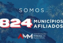AMM se aproxima da totalidade dos municípios mineiros e alcança 824 filiados com adesão de Senador Firmino AMM | Divulgação