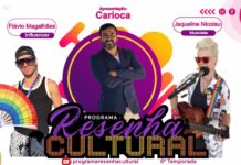 Resenha Cultural recebe o influencer Flávio Magalhães e show ao vivo de Jaqueline Nicolau nesta terça-feira Resenha Cultural