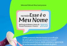 Mutirão “Esse é Meu Nome” para retificação de nome e gênero de pessoas trans e travestis segue até dia 30 Varginha participa de mutirão "Esse é Meu Nome" para retificação de nome e gênero de pessoas trans e travestis