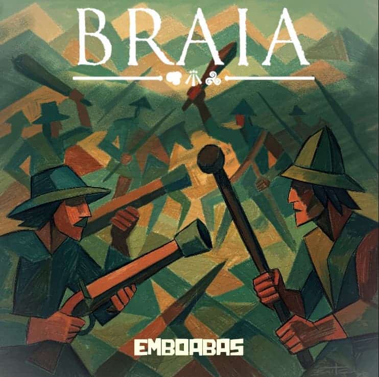 Capa do álbum Emboabas de Braia