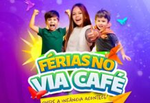 Shopping tem programação infantil gratuita em julho Semana de programação infantil gratuita com gincana e show dos Bolofofos no Via Café Shopping Center