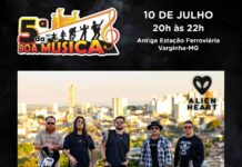 Banda Alien Heart agita a 5ª da Boa Música desta semana Banda Alien Heart agita a 5ª da Boa Música