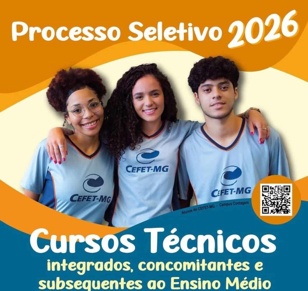 Último dia! Inscrições para os Cursos Técnicos do CEFET-MG 2026 ...