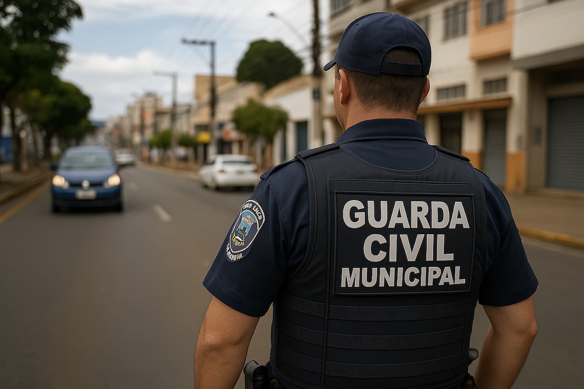Homem com mandado de prisão aberto é conduzido pela GCM de Varginha após ataque de cão a criança