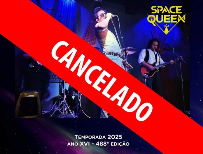 5-cancelada Edição do 5ª da Boa Música de 02/10 é cancelada por questões logísticas com a banda Space Queen. Não haverá show nesta quinta-feira.