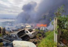 Mais de 100 veículos são destruídos em incêndio no pátio do Detran em Boa Esperança Mais de 100 veículos são destruídos em incêndio no pátio do Detran em Boa Esperança